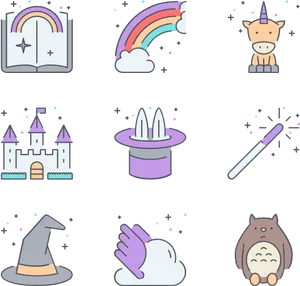 Fantasy_ Icons_ Collection PNG