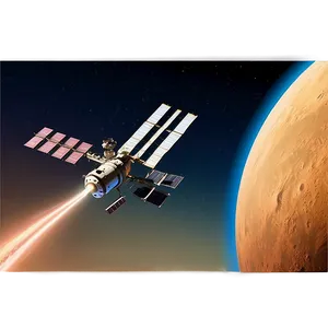 Fantasy Iss Above Planetary Horizon PNG Dbf77 PNG