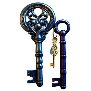Fantasy Keys PNG Dic96