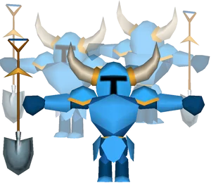 Fantasy Knight3 D Model PNG image