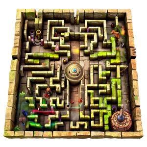 Fantasy Labyrinth World PNG Yyo