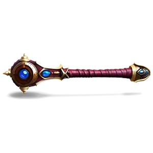 Fantasy Mace Design Png Hog PNG image