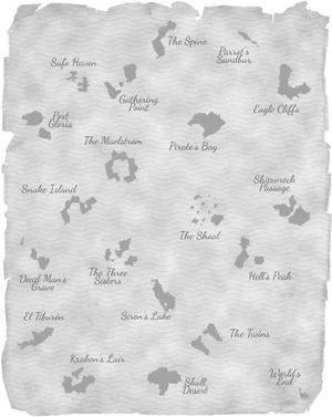 Fantasy Map Crumpled Paper Texture PNG image