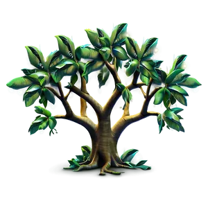 Fantasy Money Tree PNG 06272024