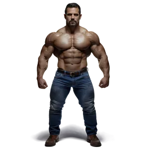 Fantasy Muscle Man PNG 29