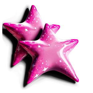 Fantasy Pink Stars PNG 3 PNG