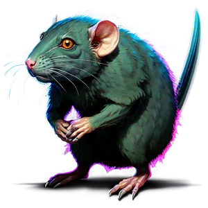 Fantasy Rat Creature Png Hqp PNG image