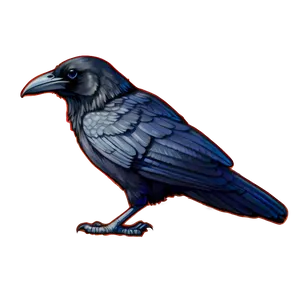 Fantasy Raven PNG Maw85
