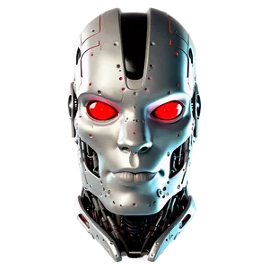 Fantasy Robot Head PNG 89