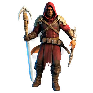 Fantasy Rogue Warrior PNG Xti91