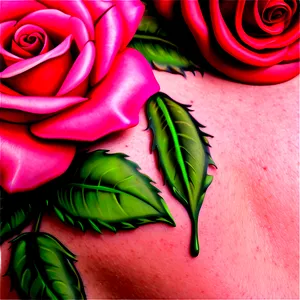 Fantasy Rose Tattoo Creation PNG Yor47 PNG