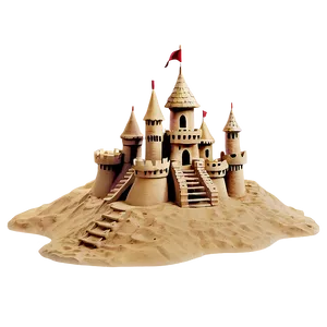 Fantasy Sandcastle Png 06212024 PNG image