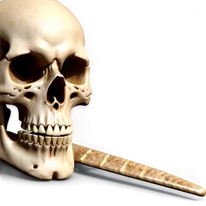 Fantasy Skull Art PNG C