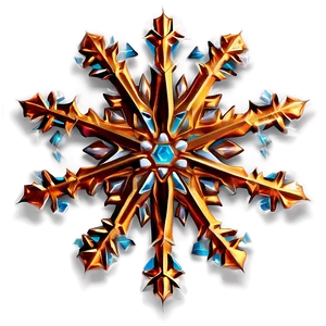 Fantasy Snowflake Representation PNG 20 PNG