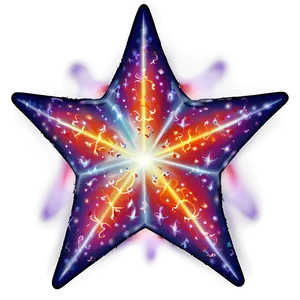 Fantasy Star Pattern PNG 36
