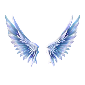 Fantasy Style White Wings PNG Tlo23 PNG