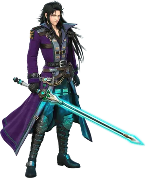 Fantasy Sword Wielder Character