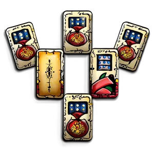 Fantasy Themed Dominoes Png Rps24 PNG image