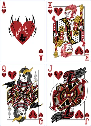 Fantasy Themed Playing Cards