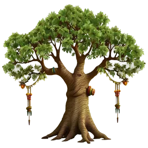 Fantasy Tree Elevation PNG Gxu36 PNG