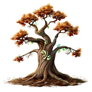 Fantasy Tree Elevation PNG Moe
