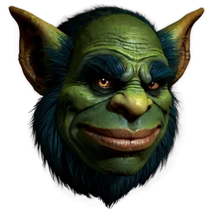 Fantasy Troll Character PNG Efn