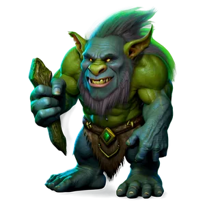 Fantasy Troll Character PNG Kwh