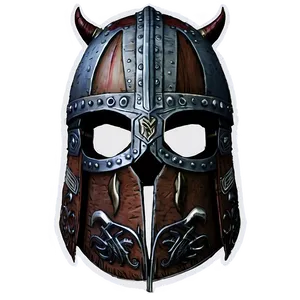 Fantasy Viking Helmet PNG 06132024 PNG