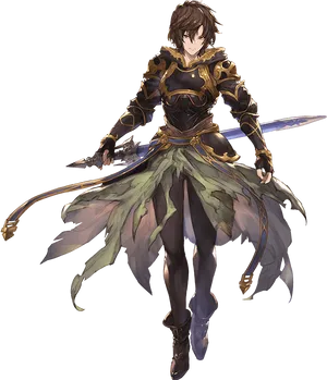 Fantasy_ Warrior_with_ Blade_and_ Armor