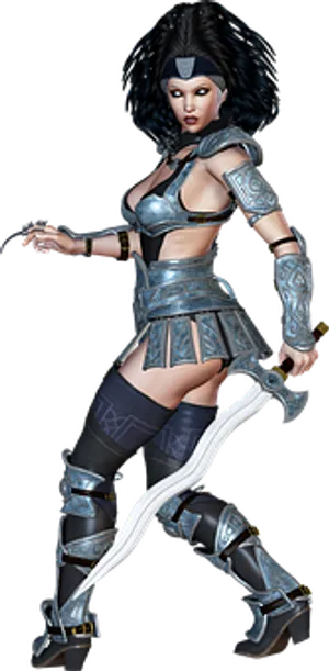 Fantasy Warrior Woman Armor