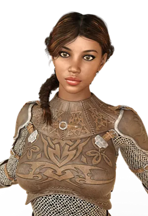 Fantasy Warrior Woman Armor