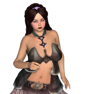Fantasy Warrior Woman Artwork