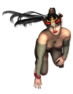 Fantasy_ Warrior_ Woman_ Artwork