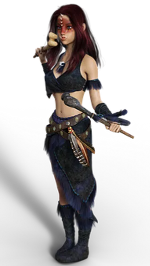 Fantasy Warrior Woman