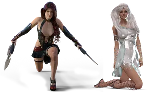 Fantasy Warriorand Sorceress