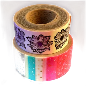 Fantasy Washi Tape Aesthetic PNG 46