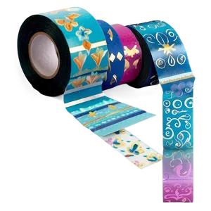 Fantasy Washi Tape Aesthetic PNG Vqj