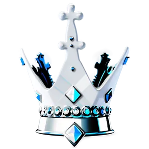 Fantasy White Crown PNG Bky PNG