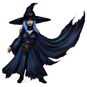 Fantasy Witch Art Png 05062024 PNG image