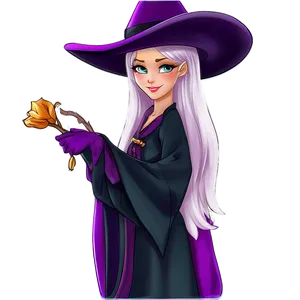 Fantasy Witch Art PNG Wrw
