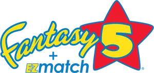 Fantasy5 Lottery Logo PNG image