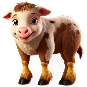 Farm Animal Cartoon Characters PNG 96 PNG