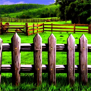 Farm Animal Fence PNG 9 PNG