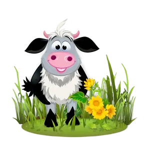 Farm Animals Cartoon Character PNG Qtr PNG