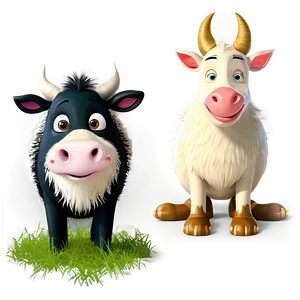 Farm Animals Characters PNG Asp PNG