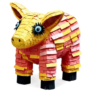 Farm Animals Pinata PNG 36