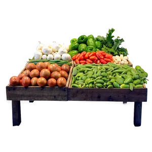 Farm Fresh Vegetables Stand PNG 54 PNG