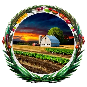 Farm Harvest Season PNG Fft43