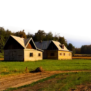 Farm Houses PNG Jul46