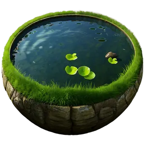 Farm Pond Environment Png Qkb PNG image